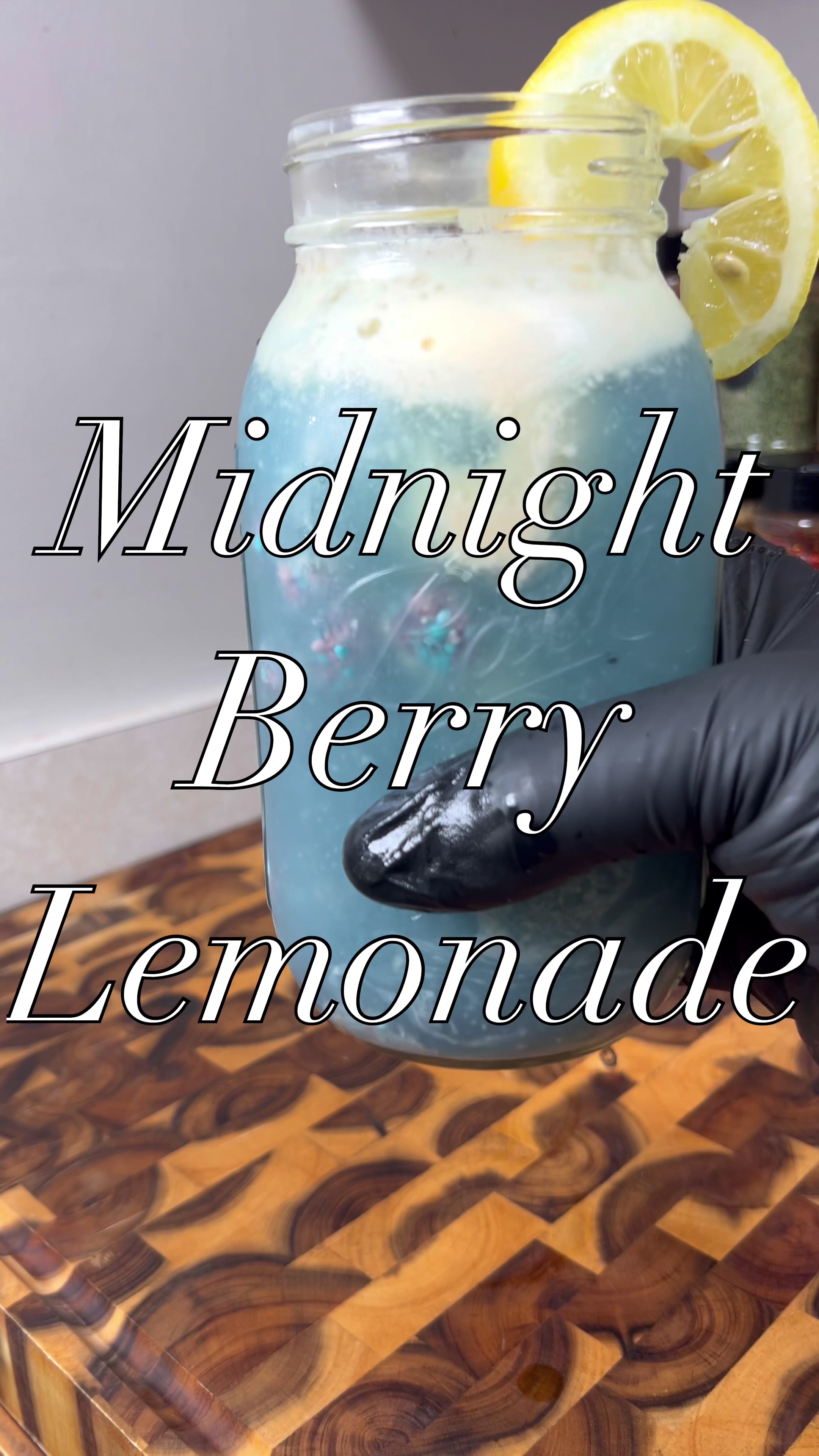 Midnight Berry Lemonade Float by Cowboychrisdorrah