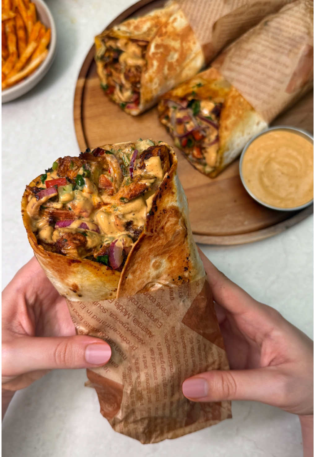 Smoky Chipotle Chicken Wrap by Aylineea