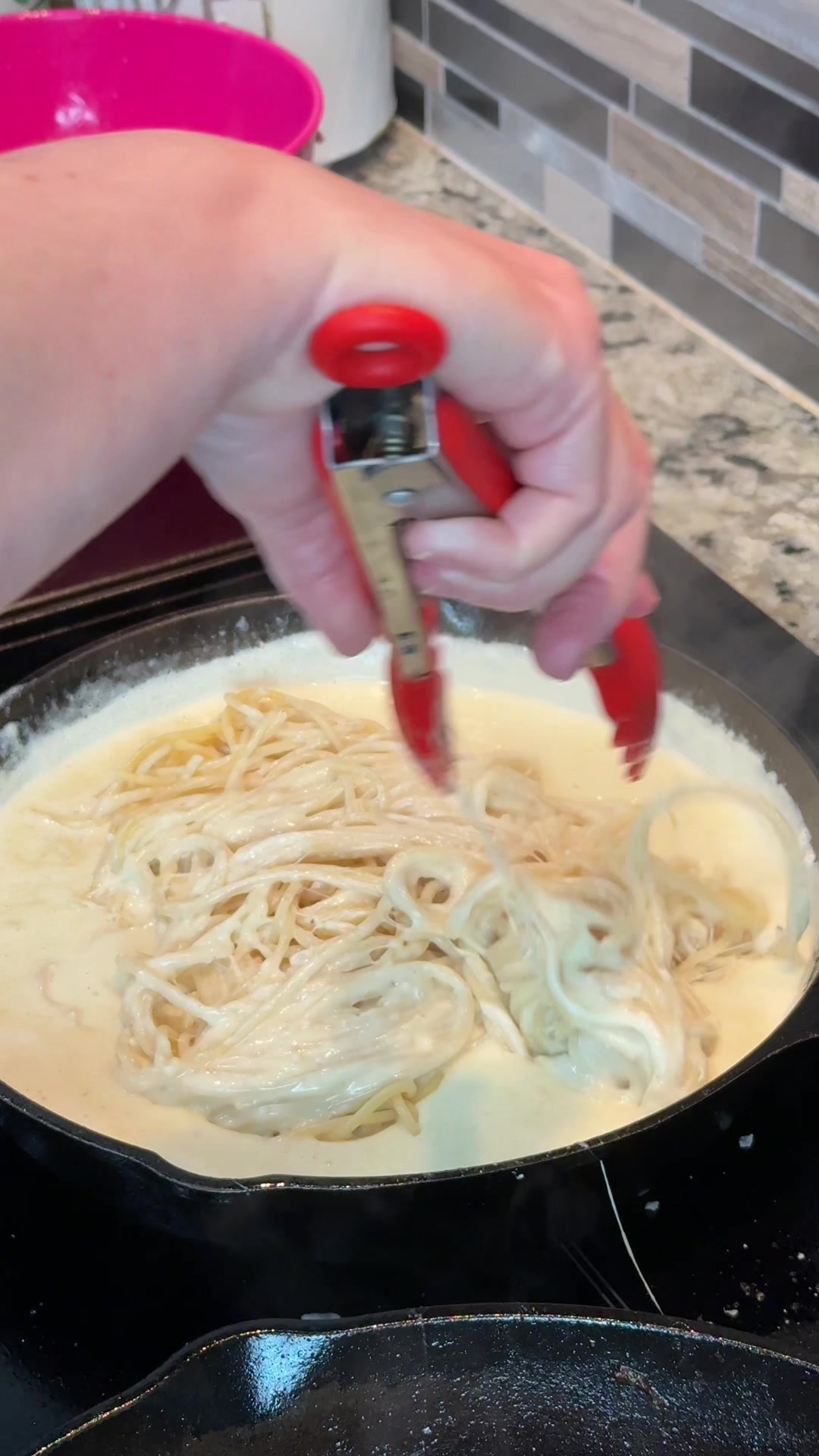 Creamy Homemade Alfredo Sauce by Savoryspoonnc