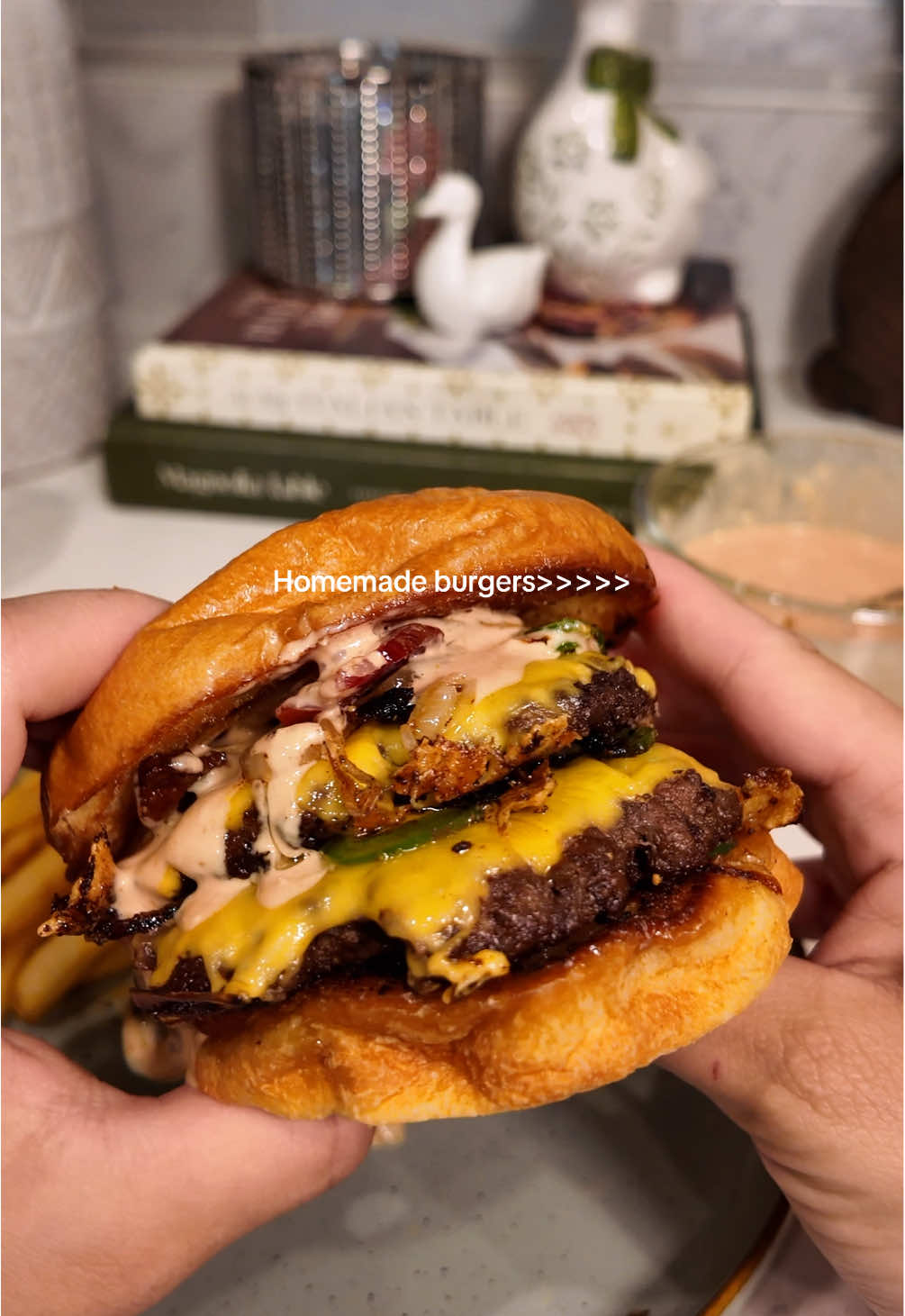 Classic Homemade Smash Burgers by Kayla Nasara