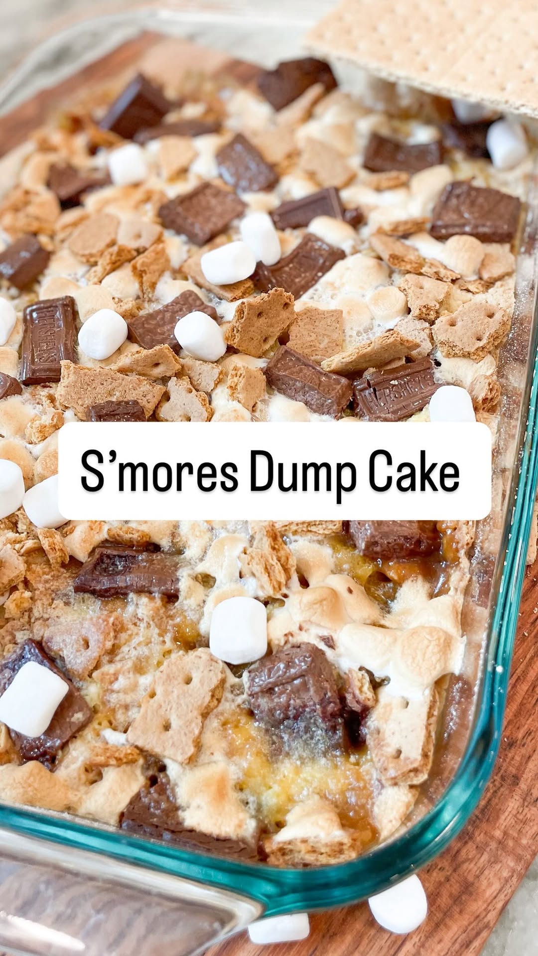 S'mores Dump Cake by Tidal Tastes