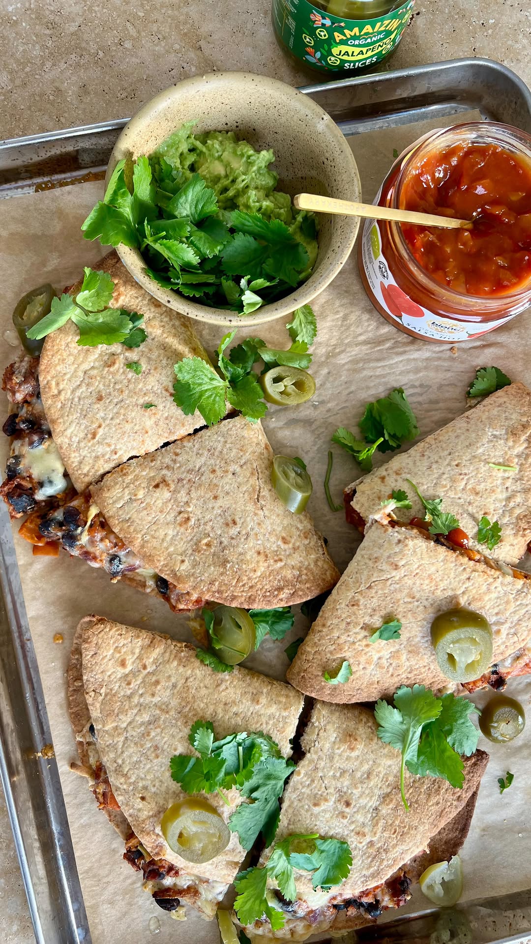 Smokey Black Bean Sweet Potato Tacos by Welleasy