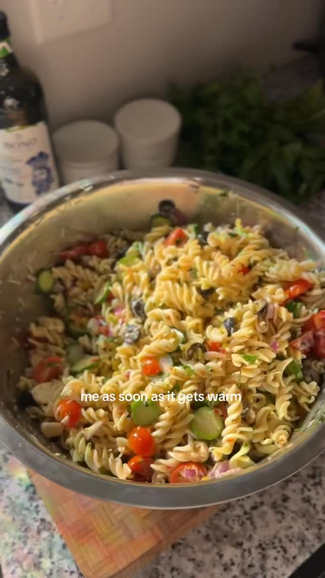 Warm Weather Pasta Salad by Eatwithchlo3