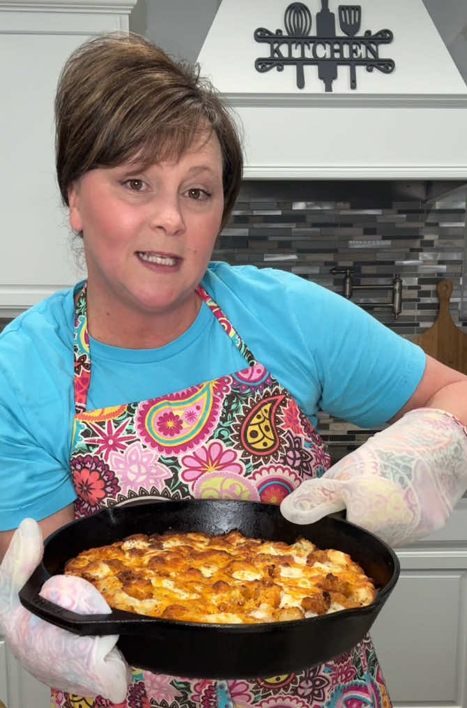 Crispy-Crust Cast Iron Pizza Hack by Savoryspoonnc