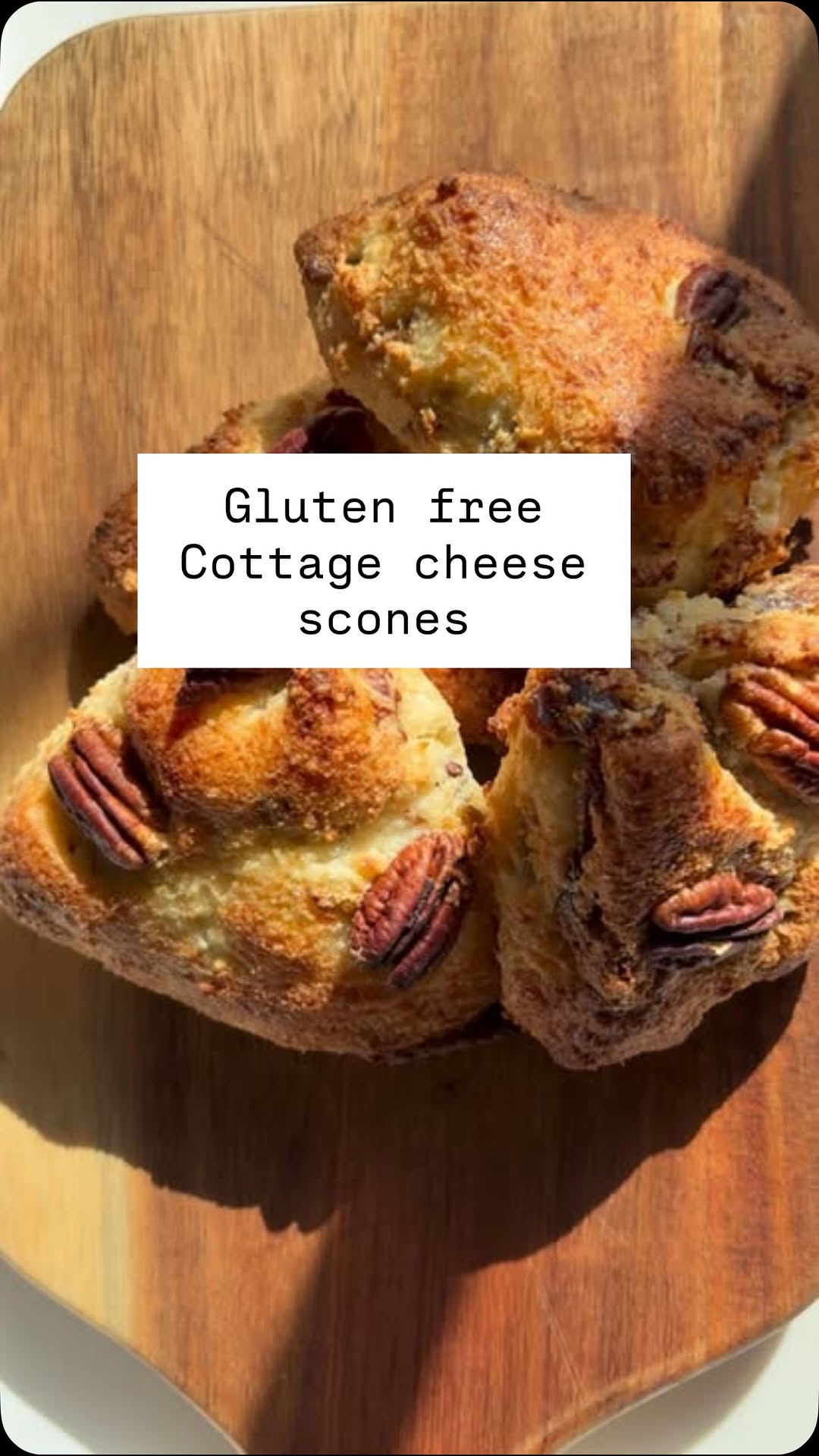 Gluten-Free Date & Pecan Scones by Zero Guilt By Hela