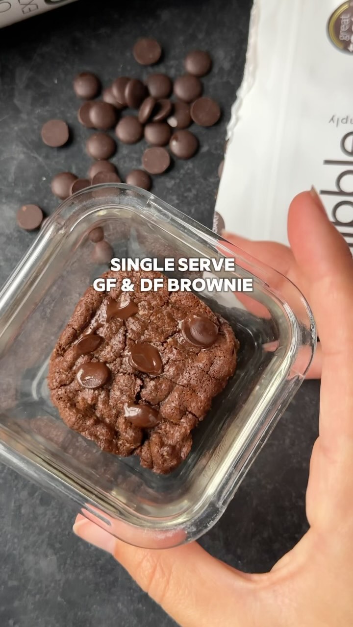 Single-Serve Brownie Bite by Welleasy