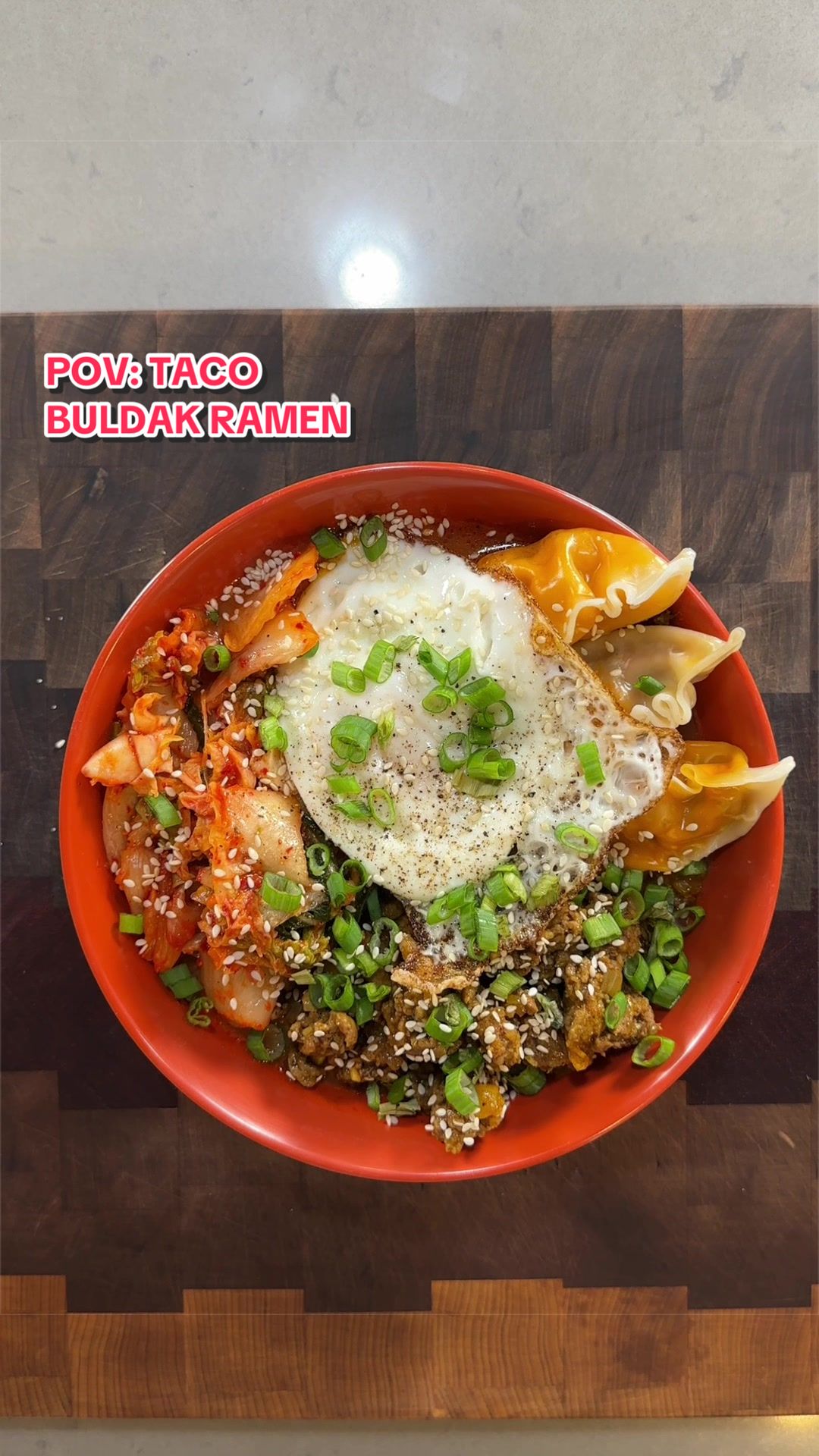 Taco-Style Buldak Ramen by Youknwbrandon