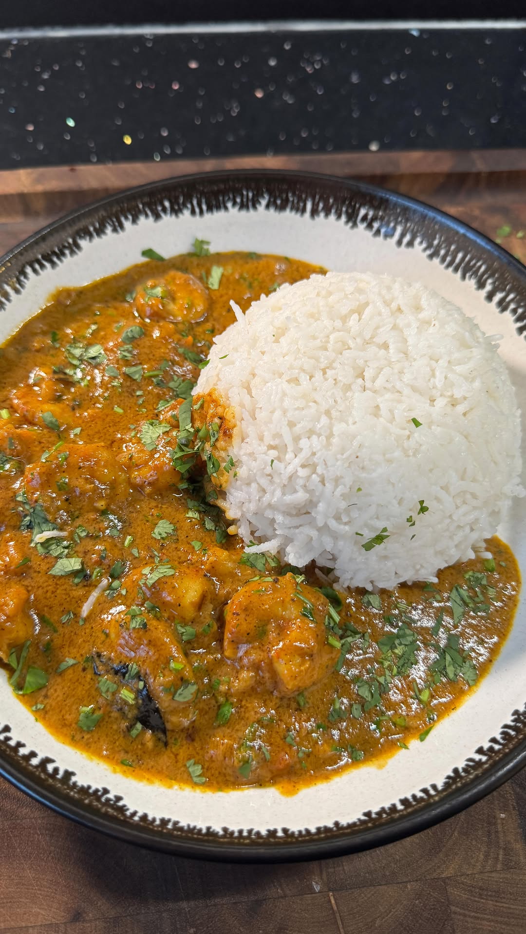 Goan Prawn Curry with Coconut Milk by Jonathanzaragoza