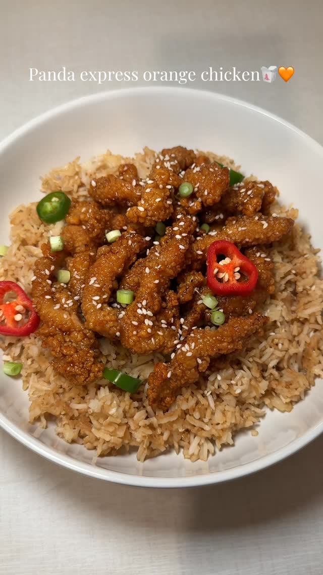 Homemade Panda Express Style Orange Sauce by Foodbyfranchi