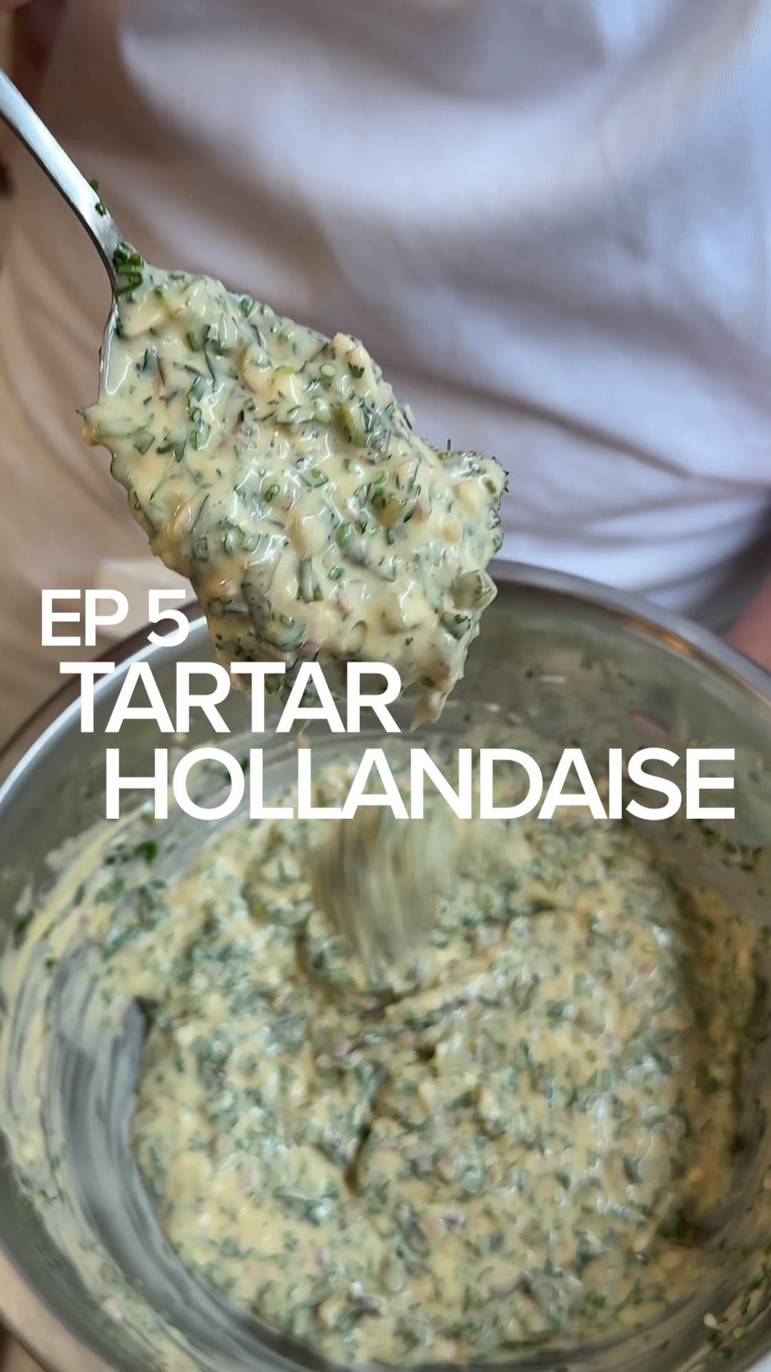 Classic Tartar Hollandaise Sauce by Ben Lippett