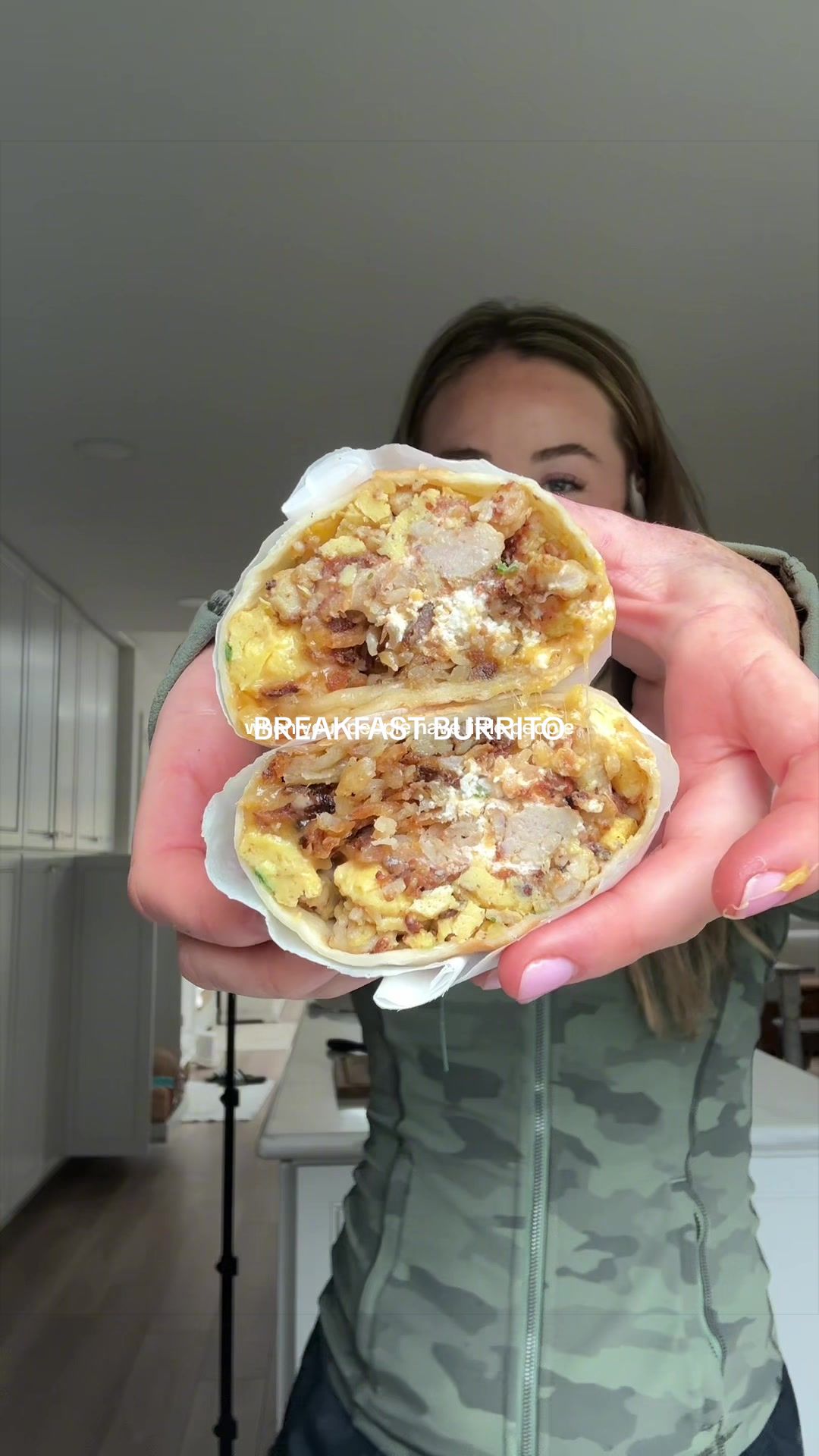 Breakfast Burrito Prep by Avocado Bella