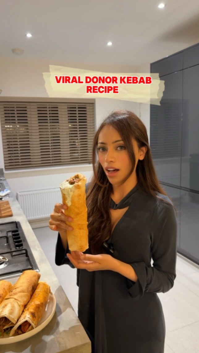 Lemony Mediterranean Doner Kebab Wraps by Reemaislam