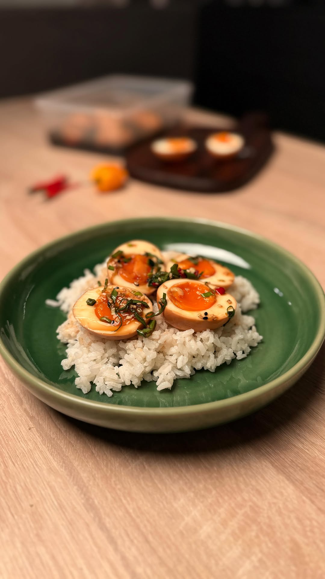 Korean Marinated Eggs (Mayak Gyeran) by Tanerxaydin