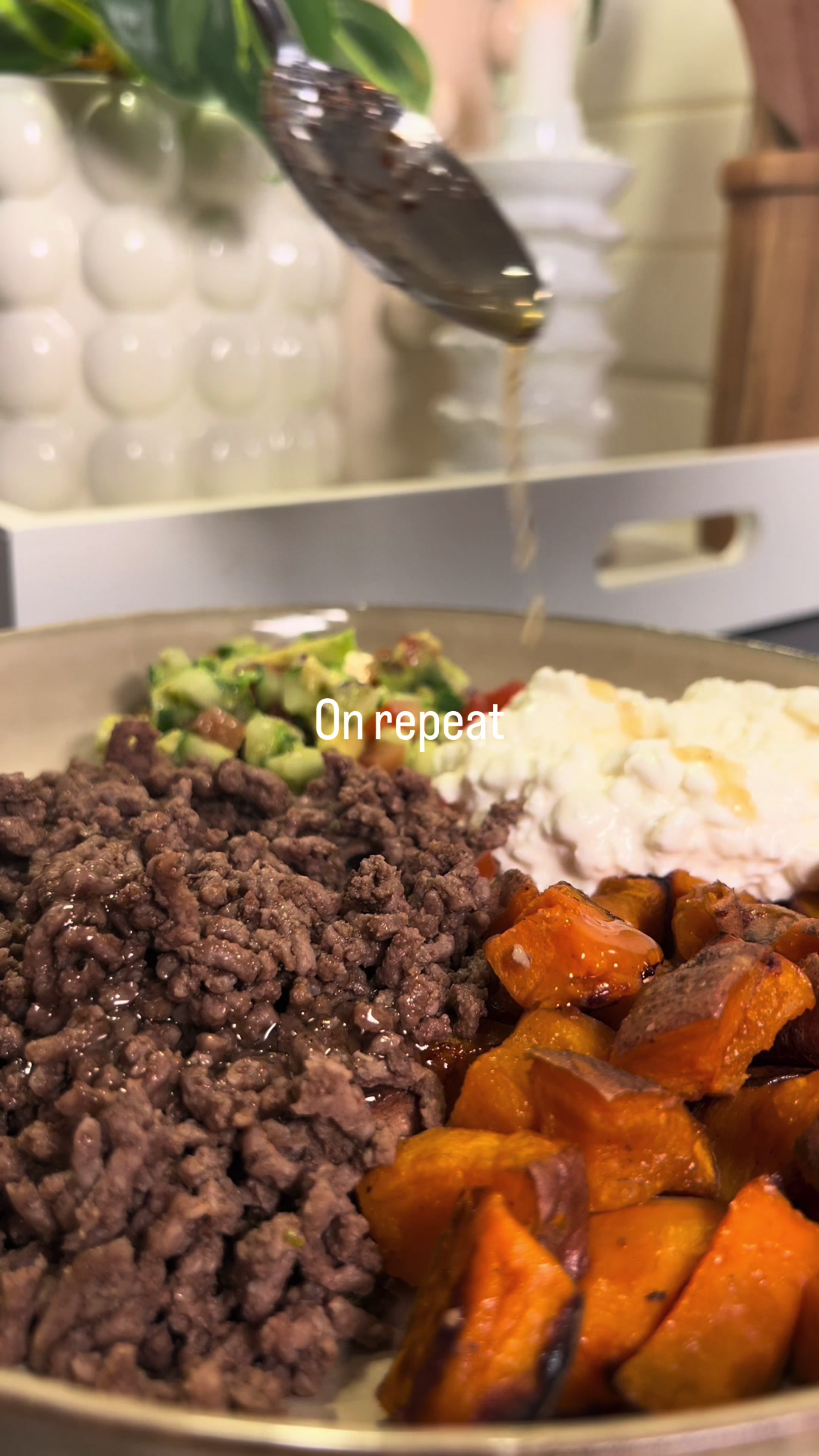 Sweet Potato Beef Bowl by Inspomajk