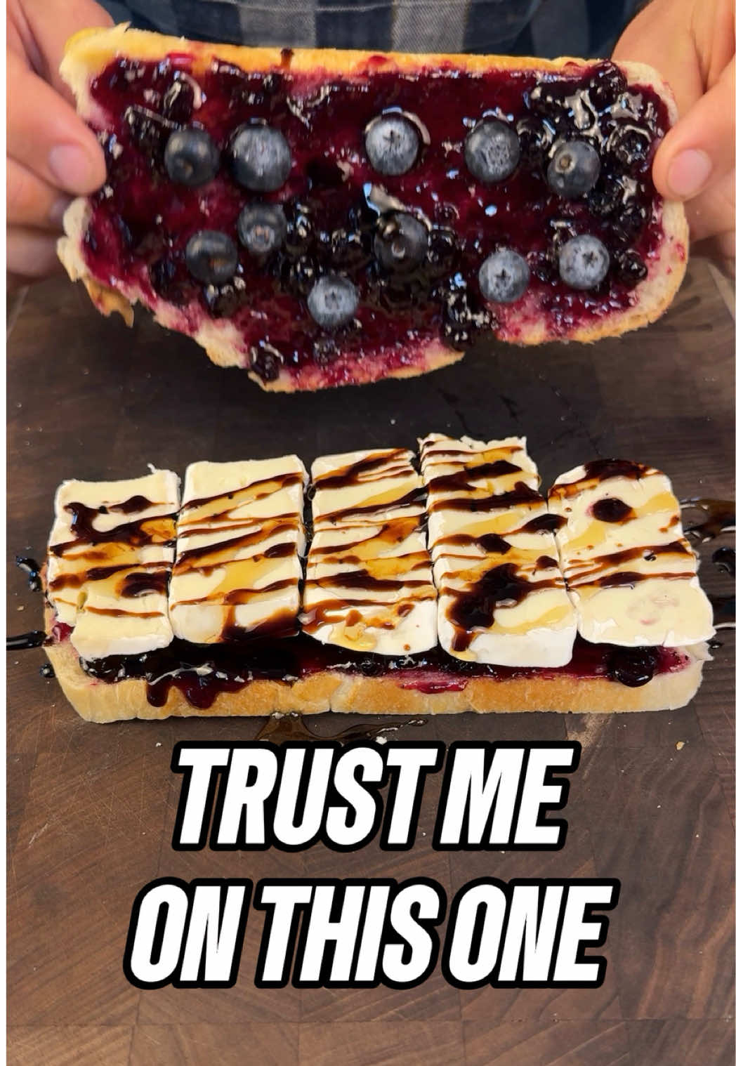 Greatest Blueberry and Brie Grilled Cheese by Rileysstupidrecipes