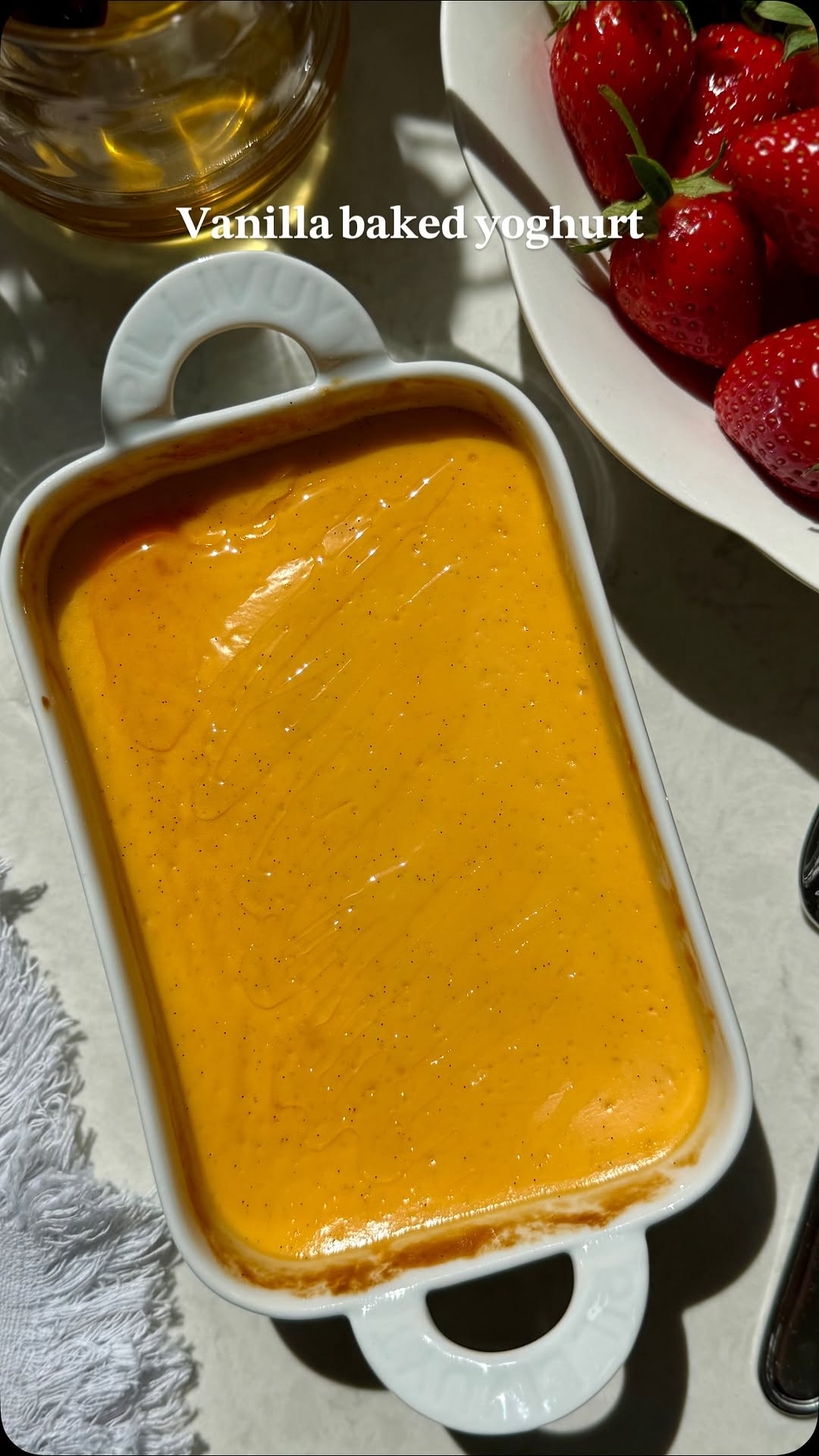 Baked Vanilla Yogurt by Christiannanutritionist