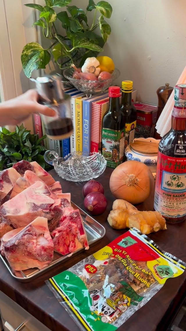Traditional Beef Pho Broth by Sahpaige
