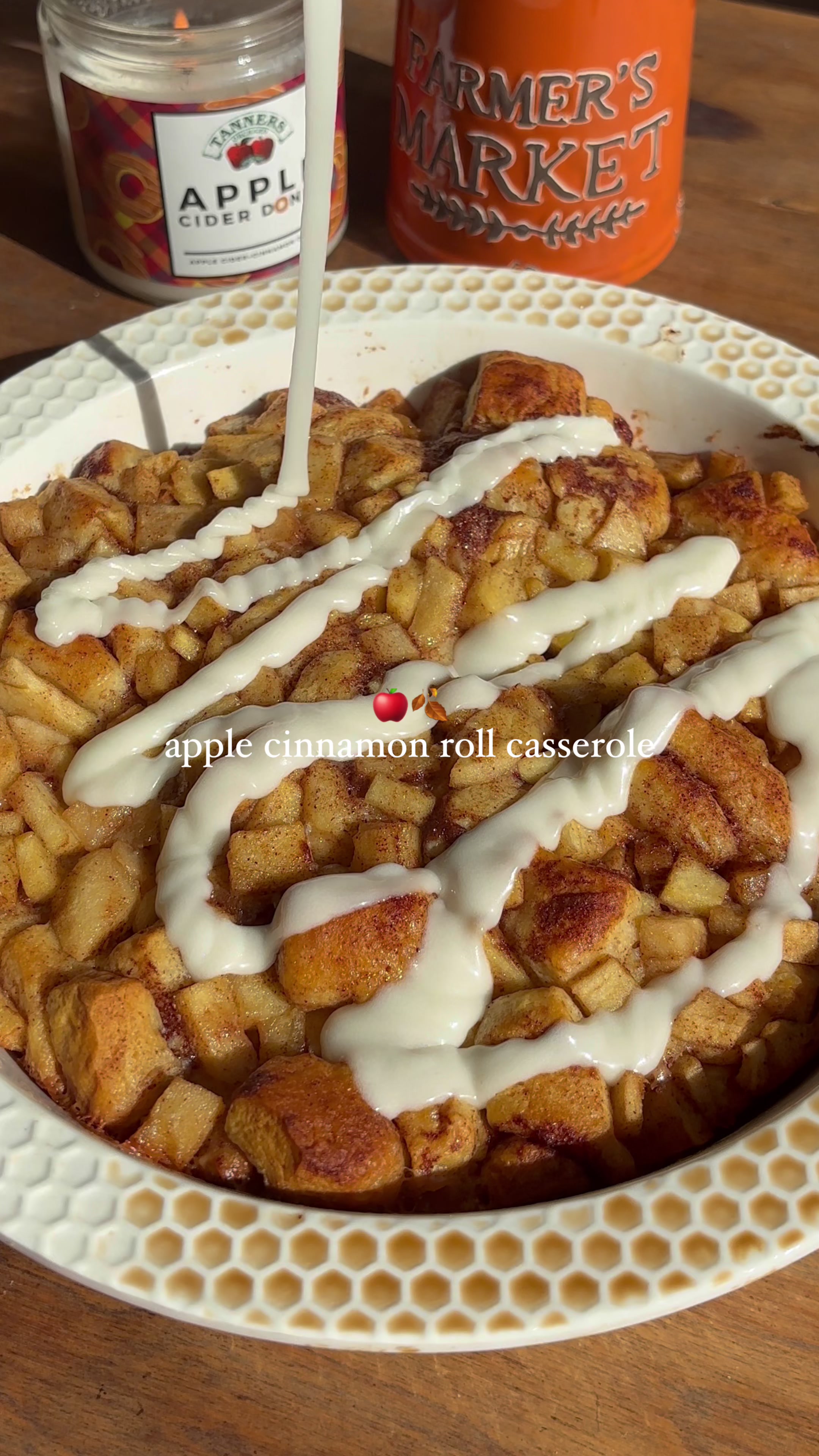 Apple Cinnamon Roll Casserole by Lovevivv