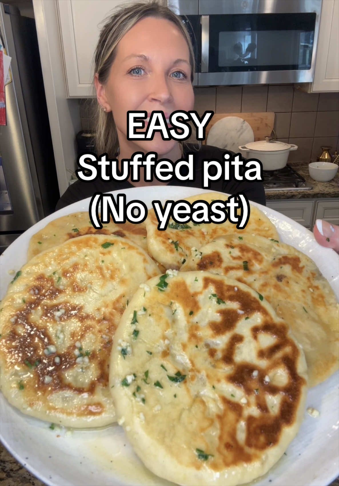 Easy Homemade Stuffed Pita Pockets by Peacelovedough