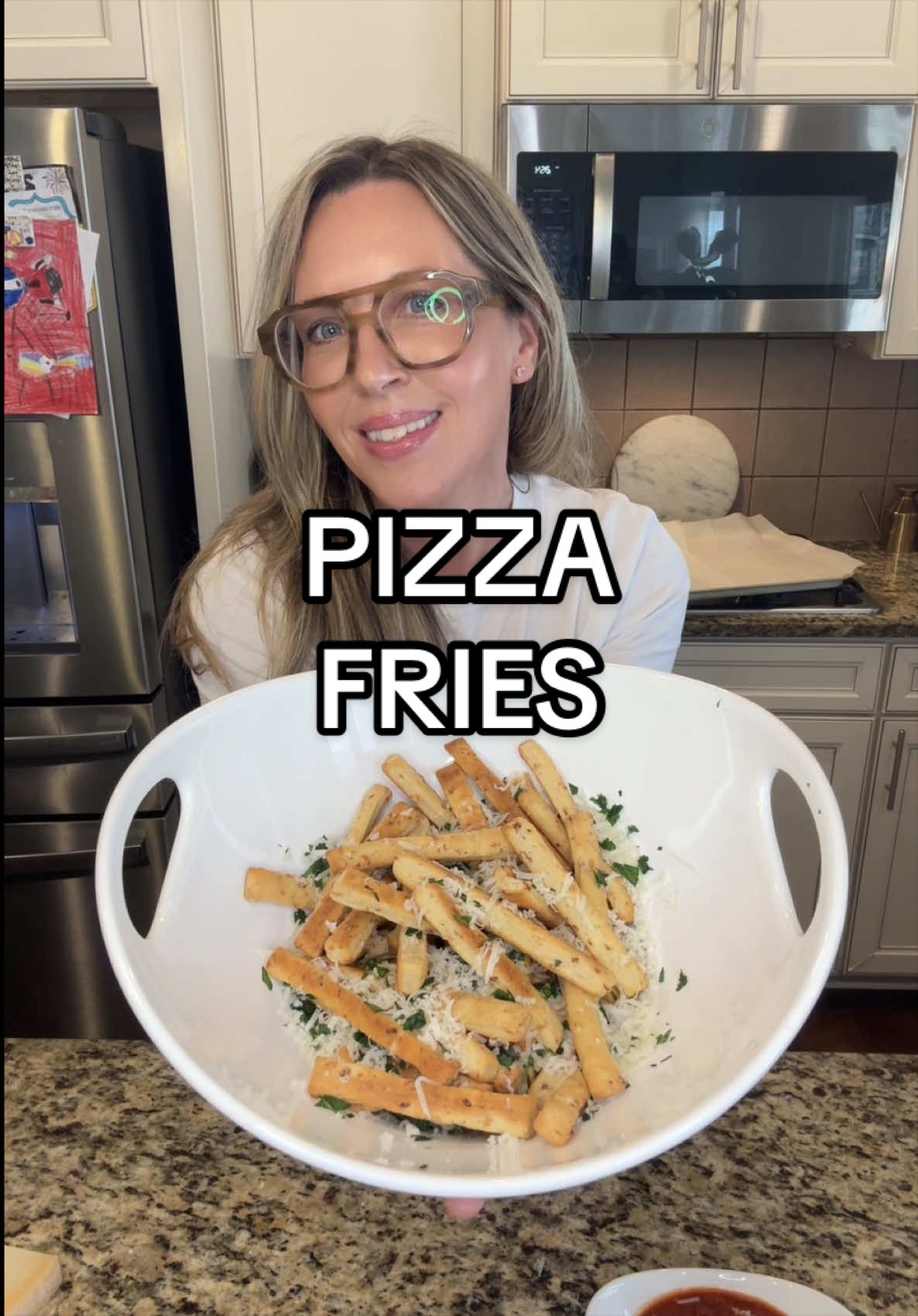 Crispy Homemade Pizza Fries by Peacelovedough