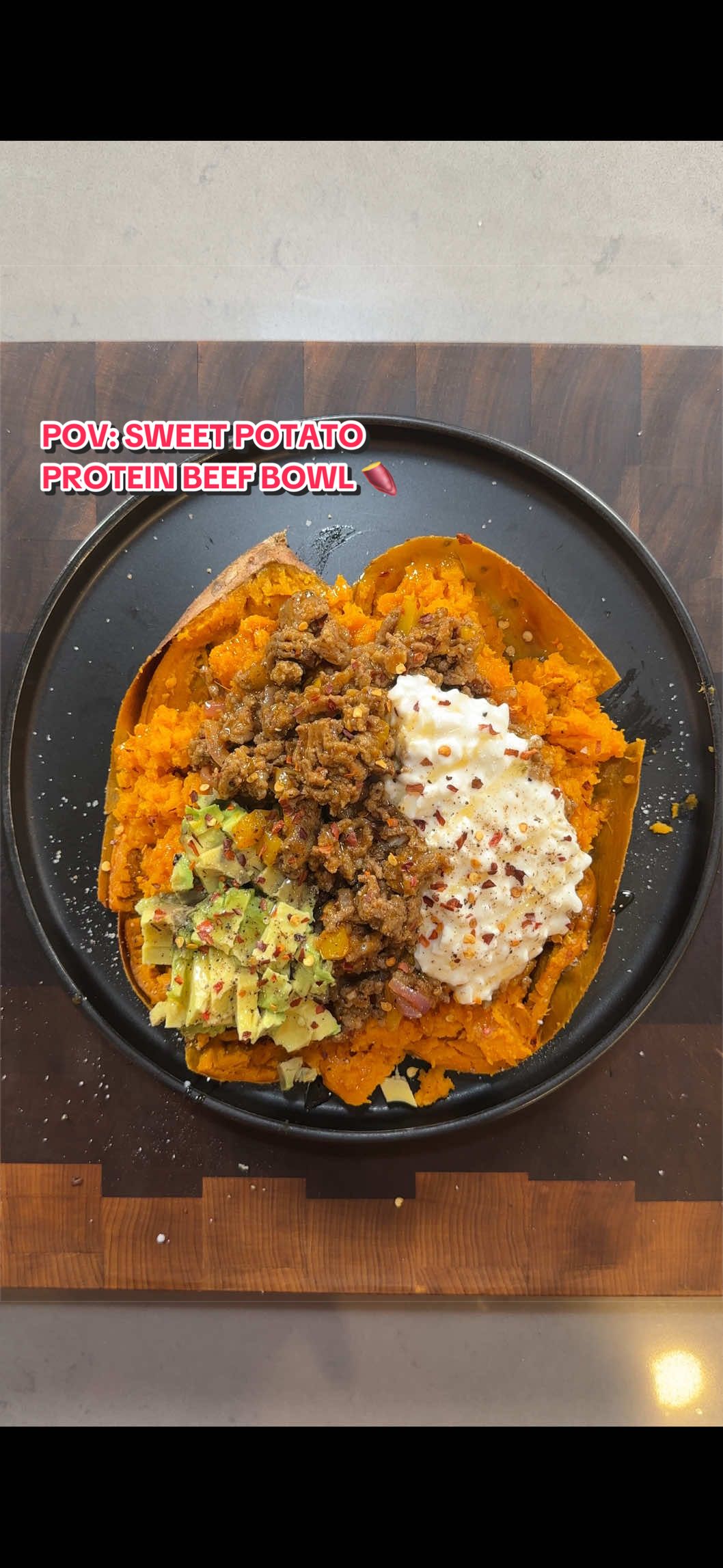 Sweet Potato Taco Beef Bowls by Youknwbrandon
