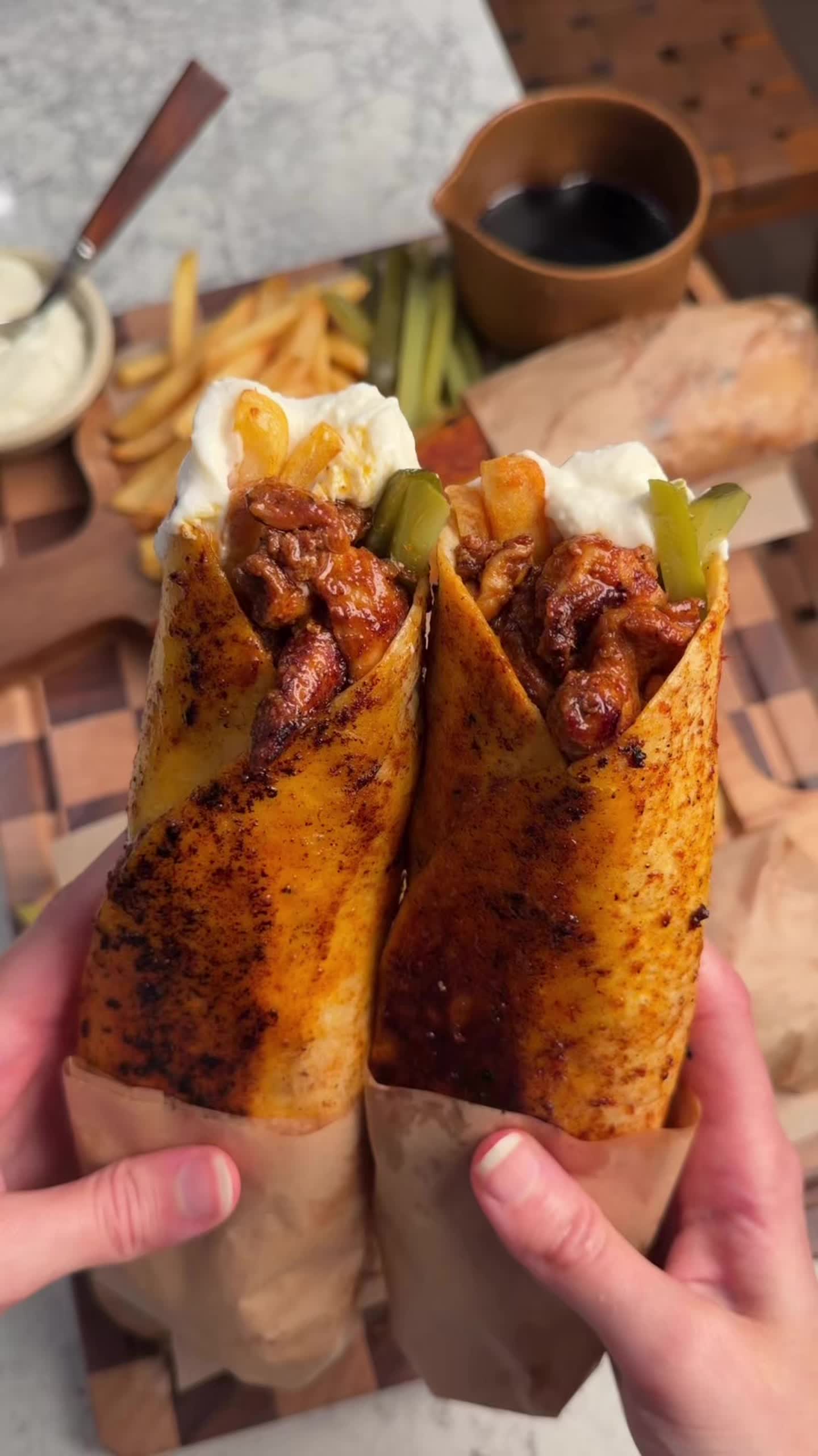 Crispy Chicken Shawarma by Moribyan