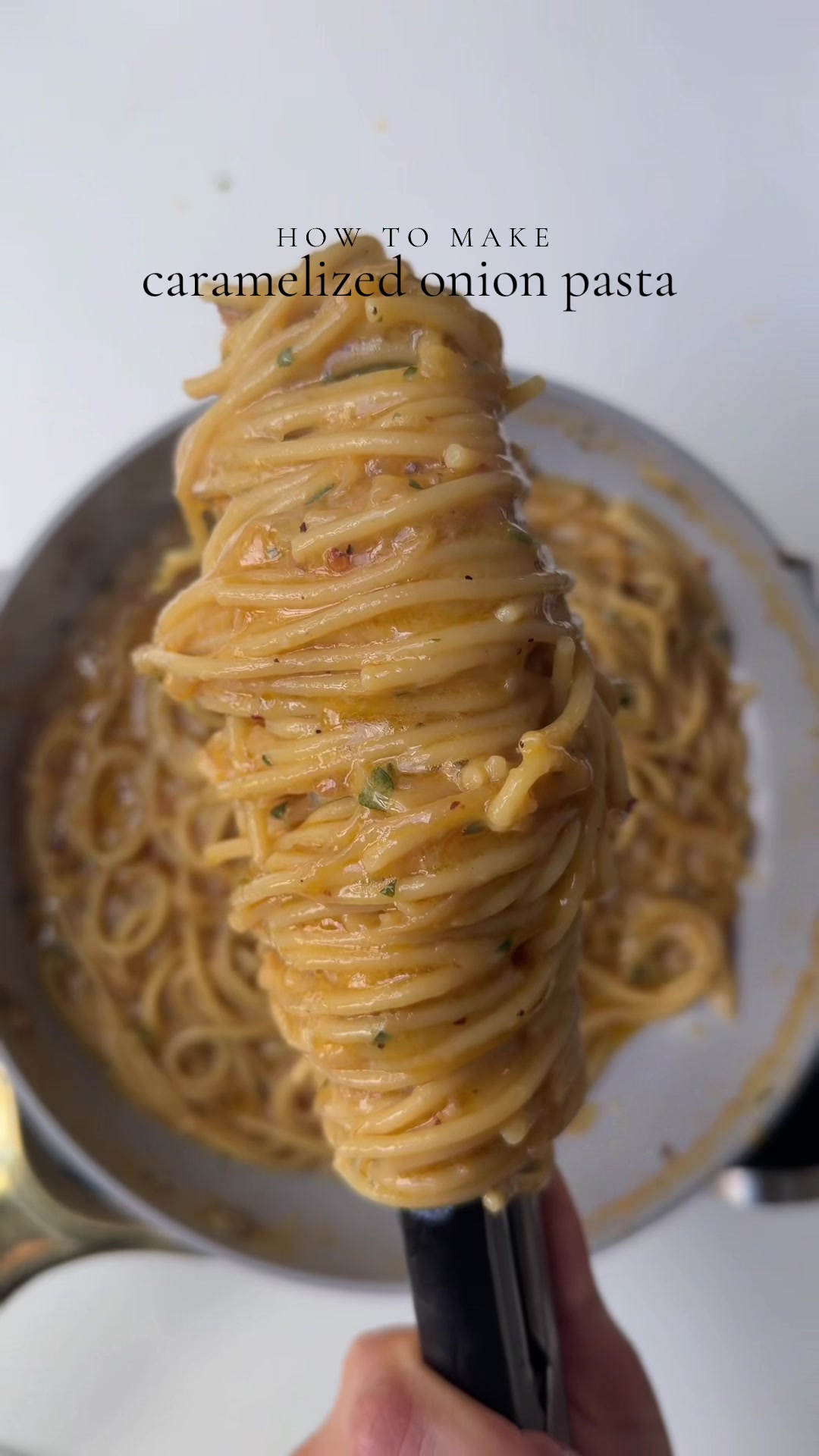 Caramelized Onion Pasta by Iramsfoodstory