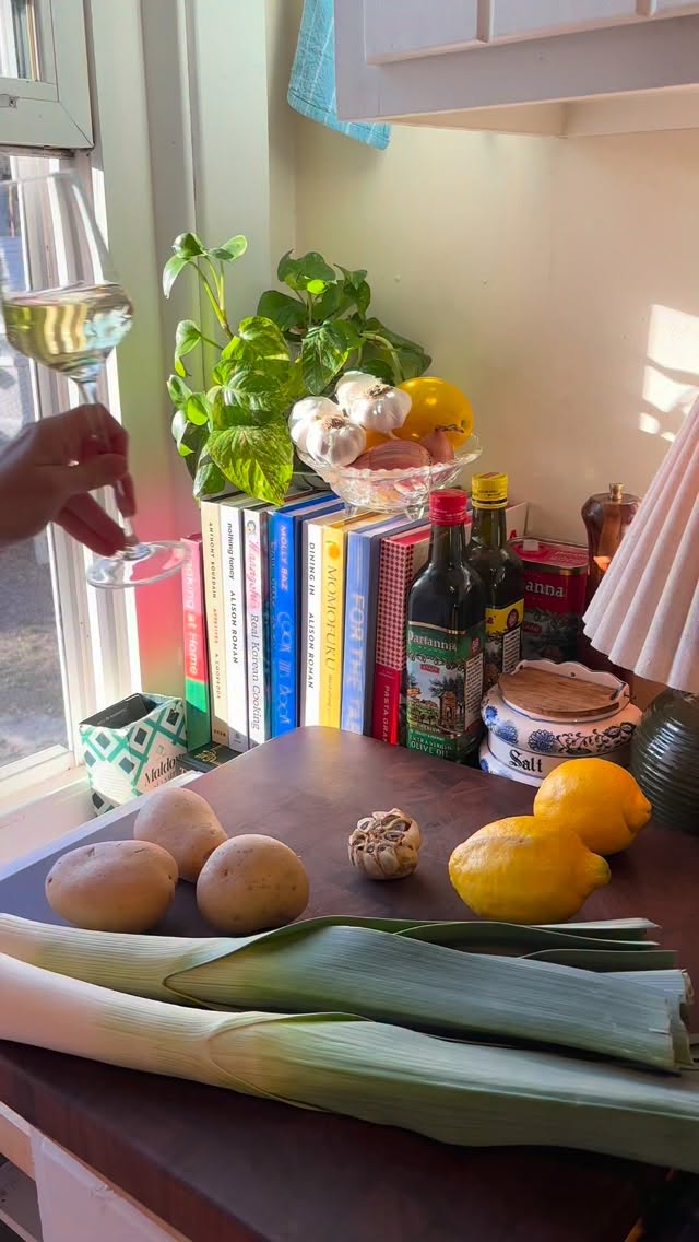 Roasted Spatchcocked Chicken with Leeks and Potatoes by Sahpaige