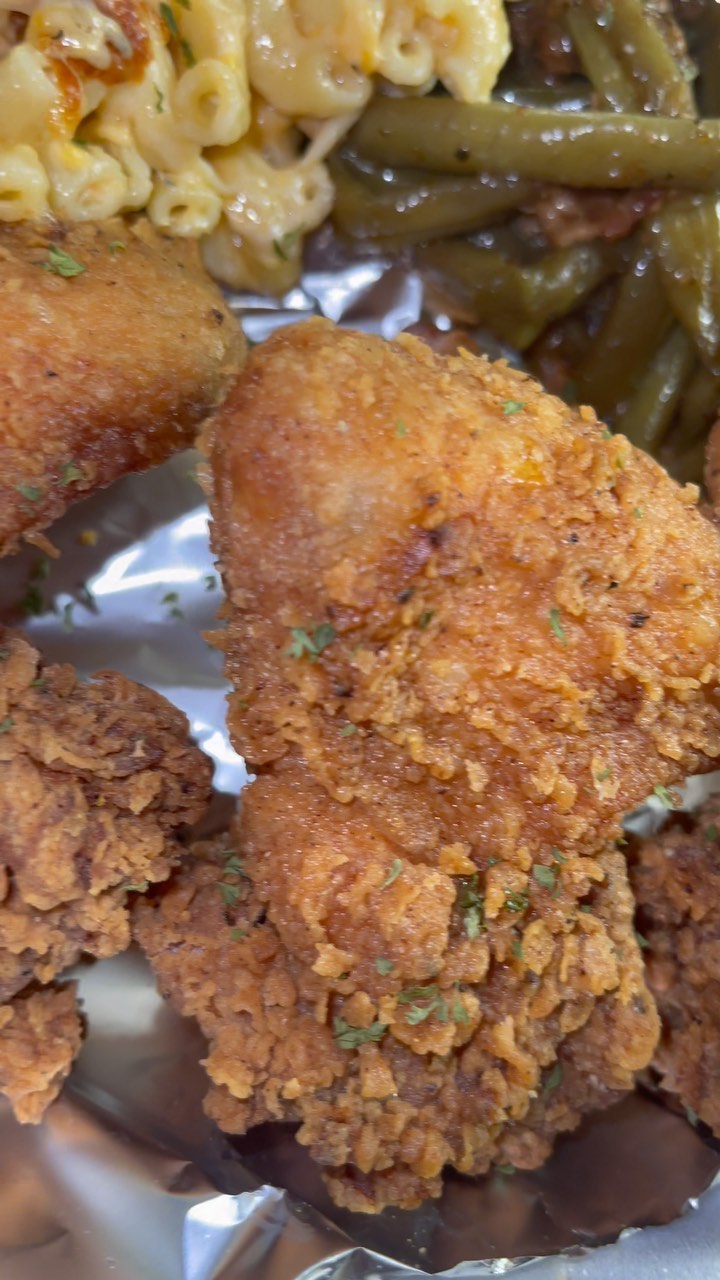 Soul Food Fried Chicken Platter by Goodeats5200