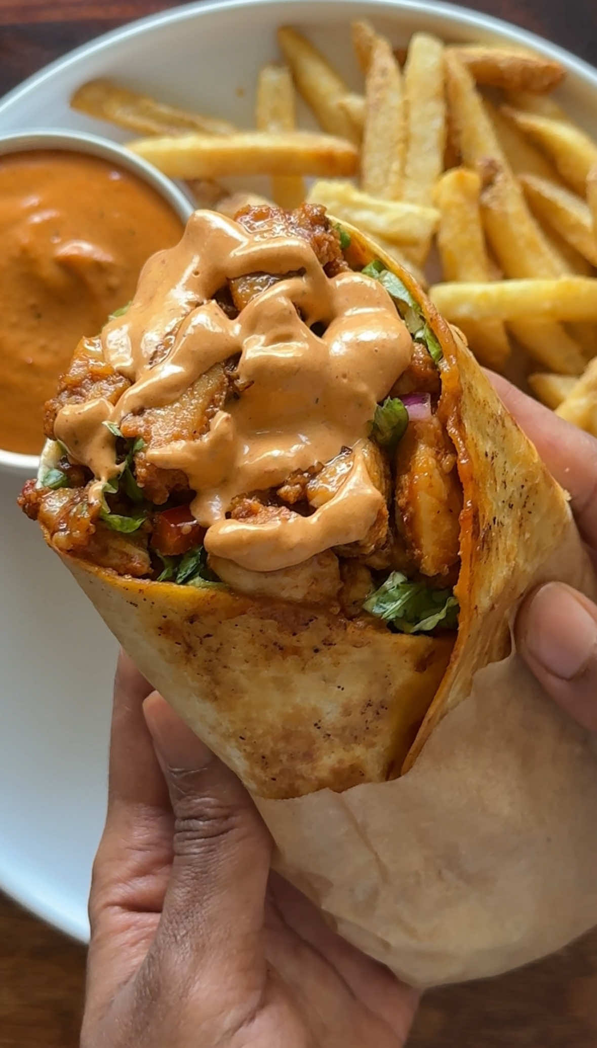 Honey Chipotle Chicken Wrap by Aflavorfulbite