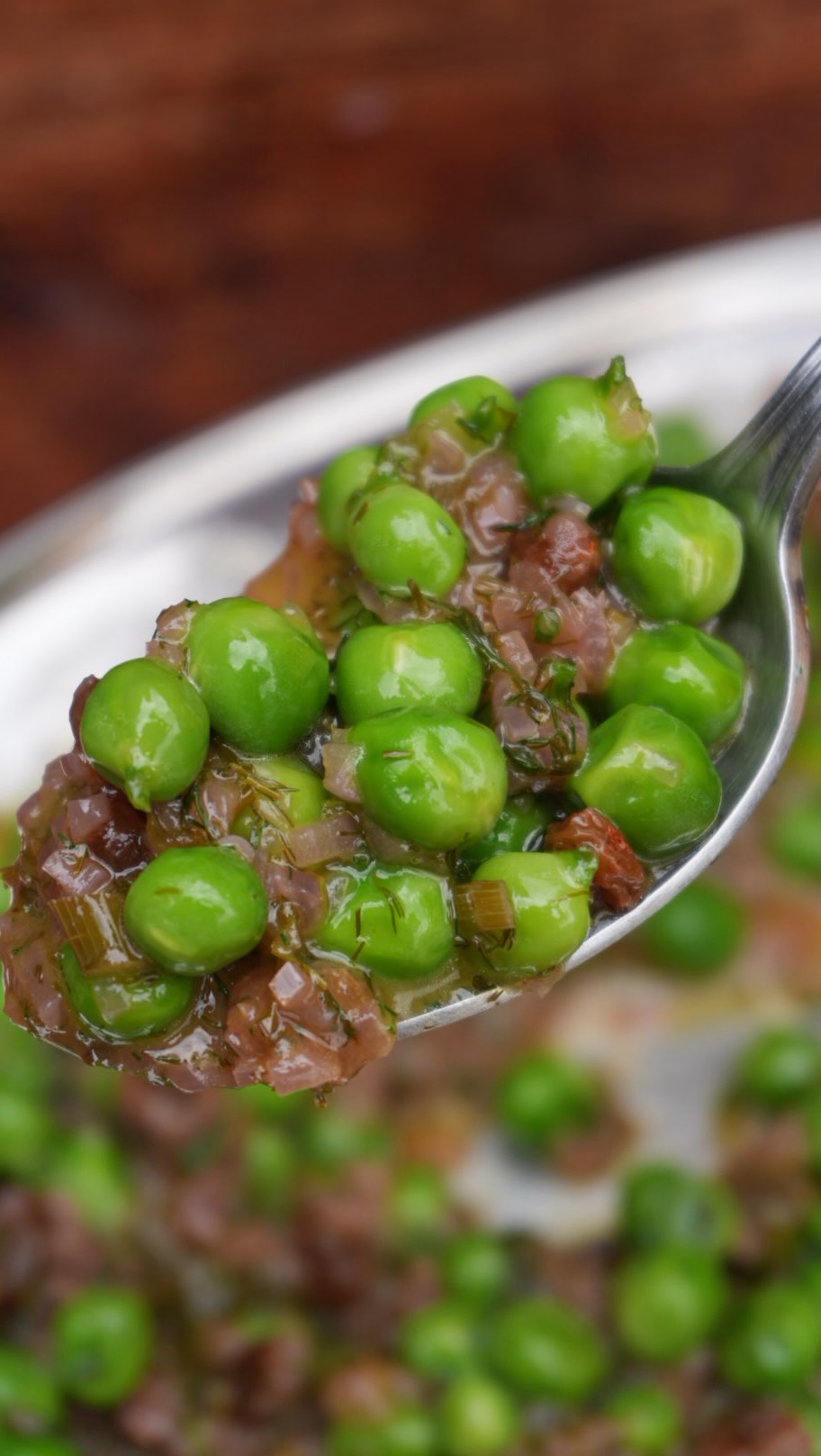Spring Glazed Peas by Andreagiuseppucci