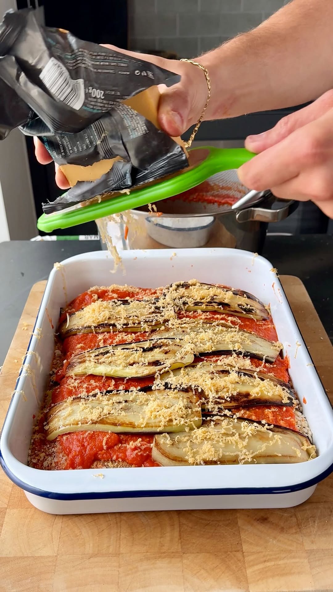 Nonna's Classic Aubergine Parmigiana by Sepps
