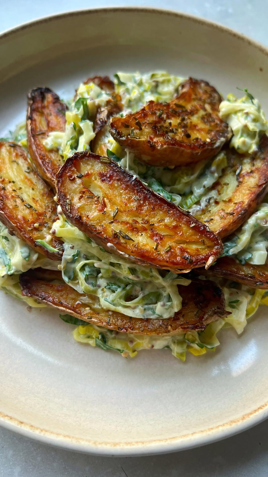 Rosemary Roasted La Ratte Potatoes by Boroughchef