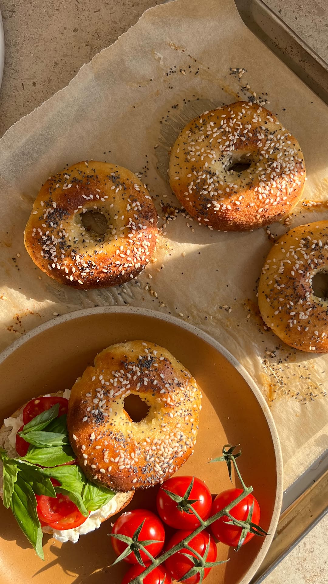Two-Ingredient Gluten-Free Bagels by Welleasy