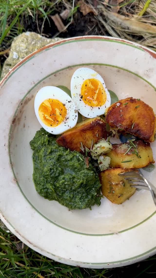 Cavolo Nero Paste with Anchovy, Garlic, Parmesan & Potatoes by Julius Roberts