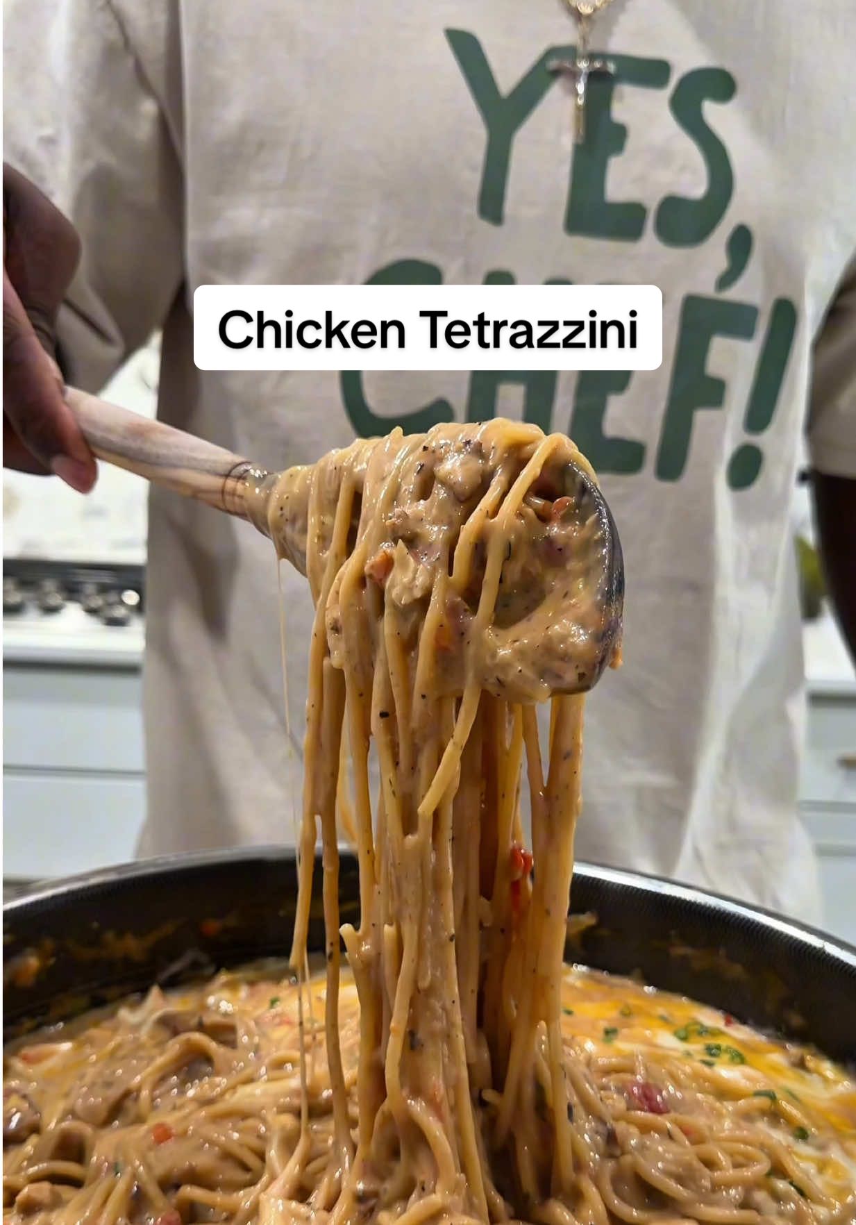 One-Pot Creamy Chicken Spaghetti by One Stop Chop