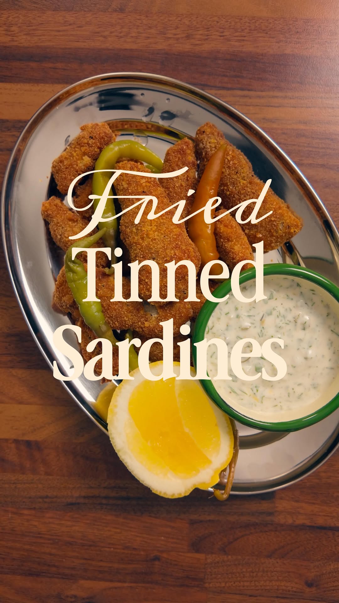 Crispy Fried Tinned Sardines by Runandeatwithjack