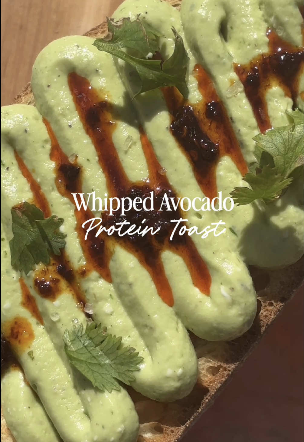 Whipped Cottage Cheese Avocado Toast by Modernflavour