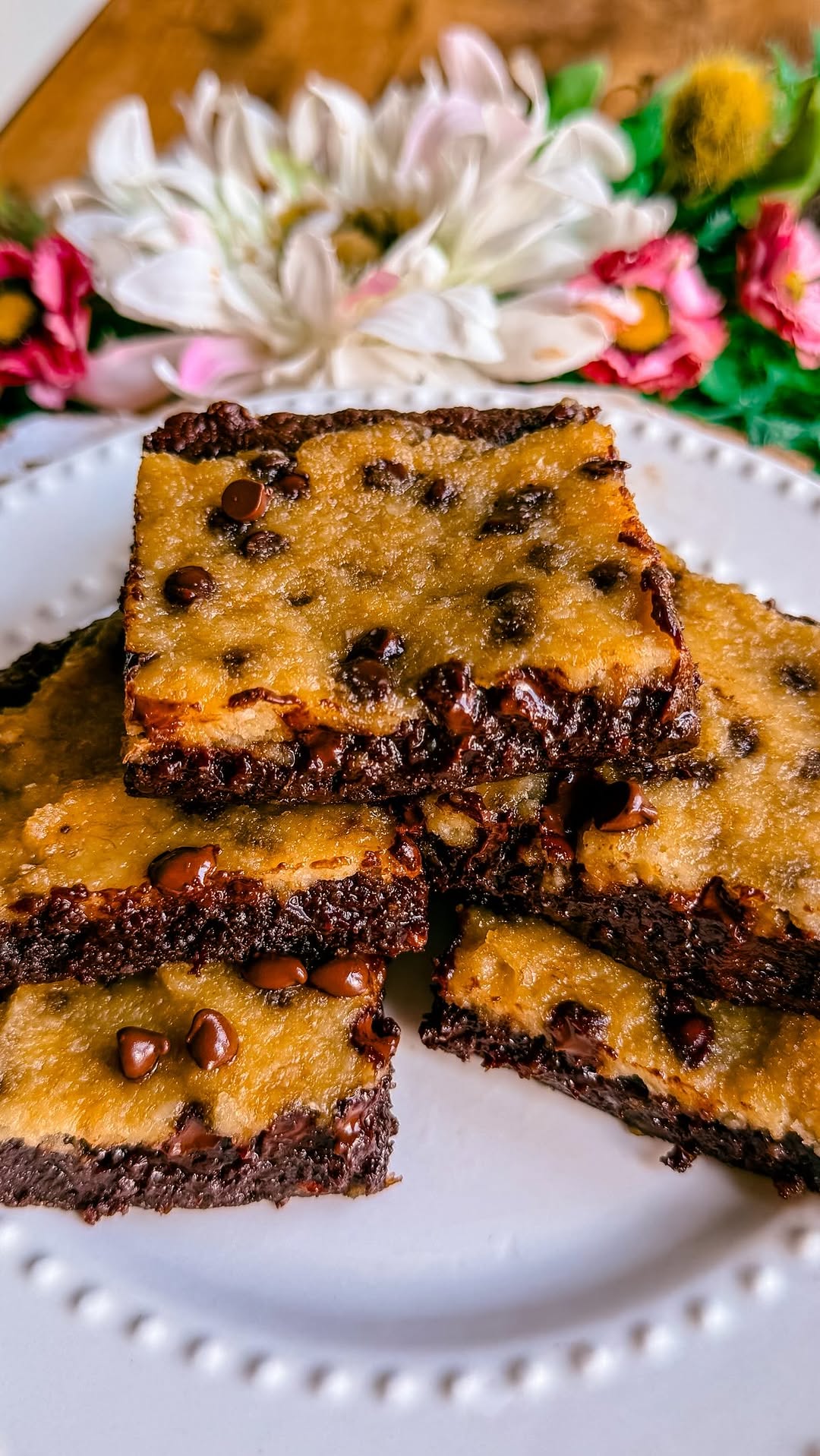 Fudgy Banana Bread Brownies by Hopeandhummus