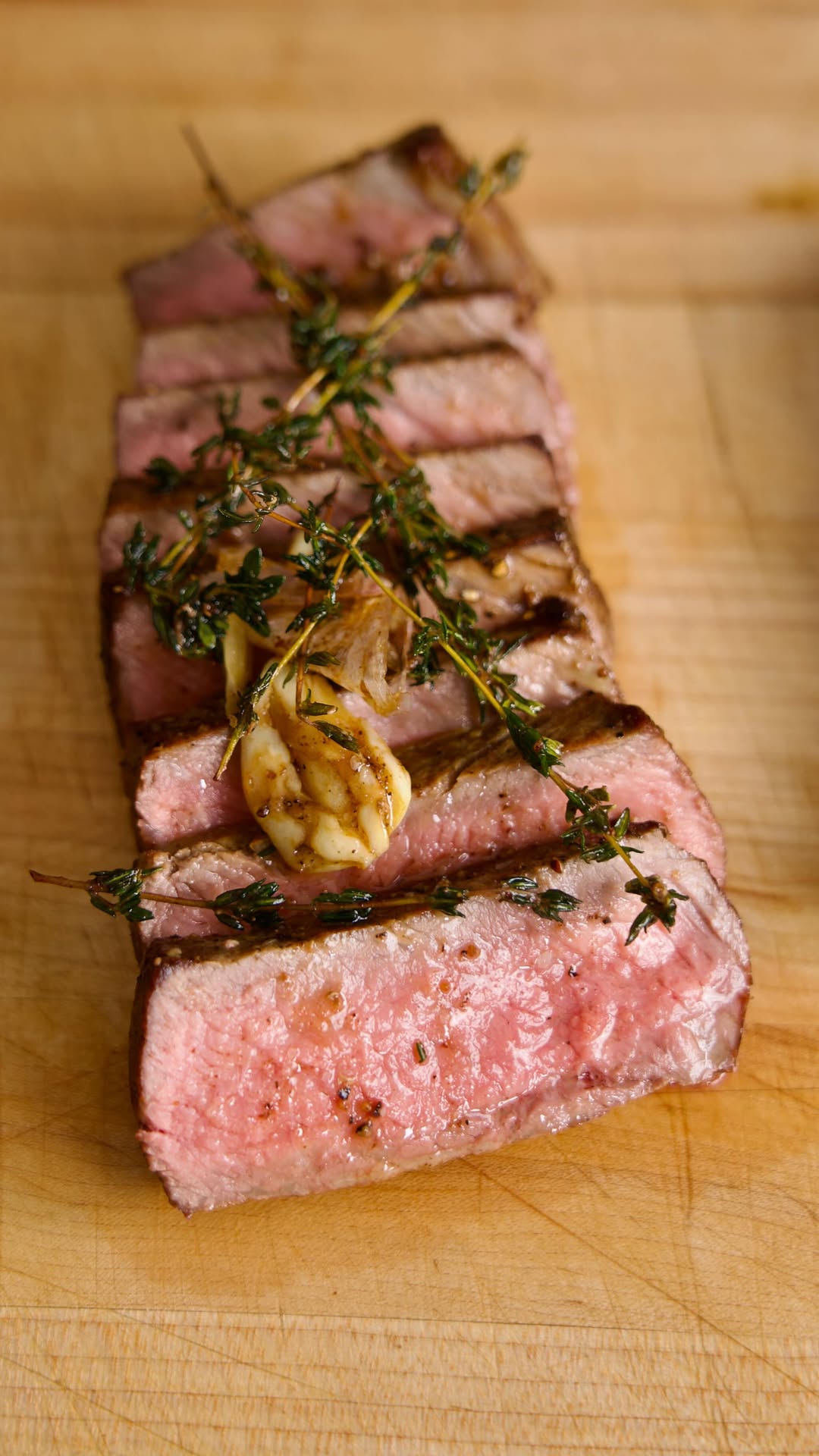 Pan-Roasted NY Strip by Byrontalbott