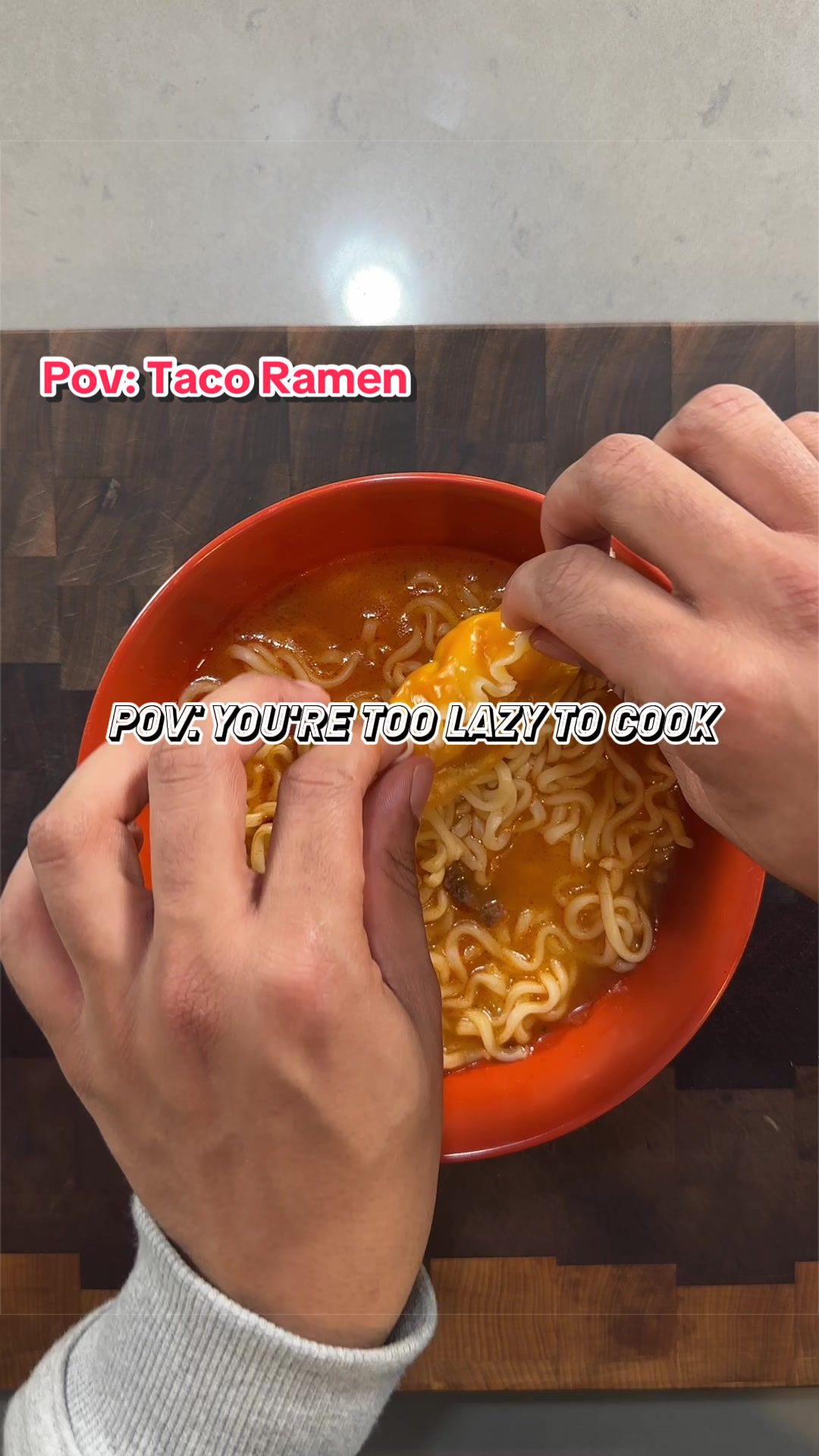 Taco Buldak Ramen by Youknwbrandon