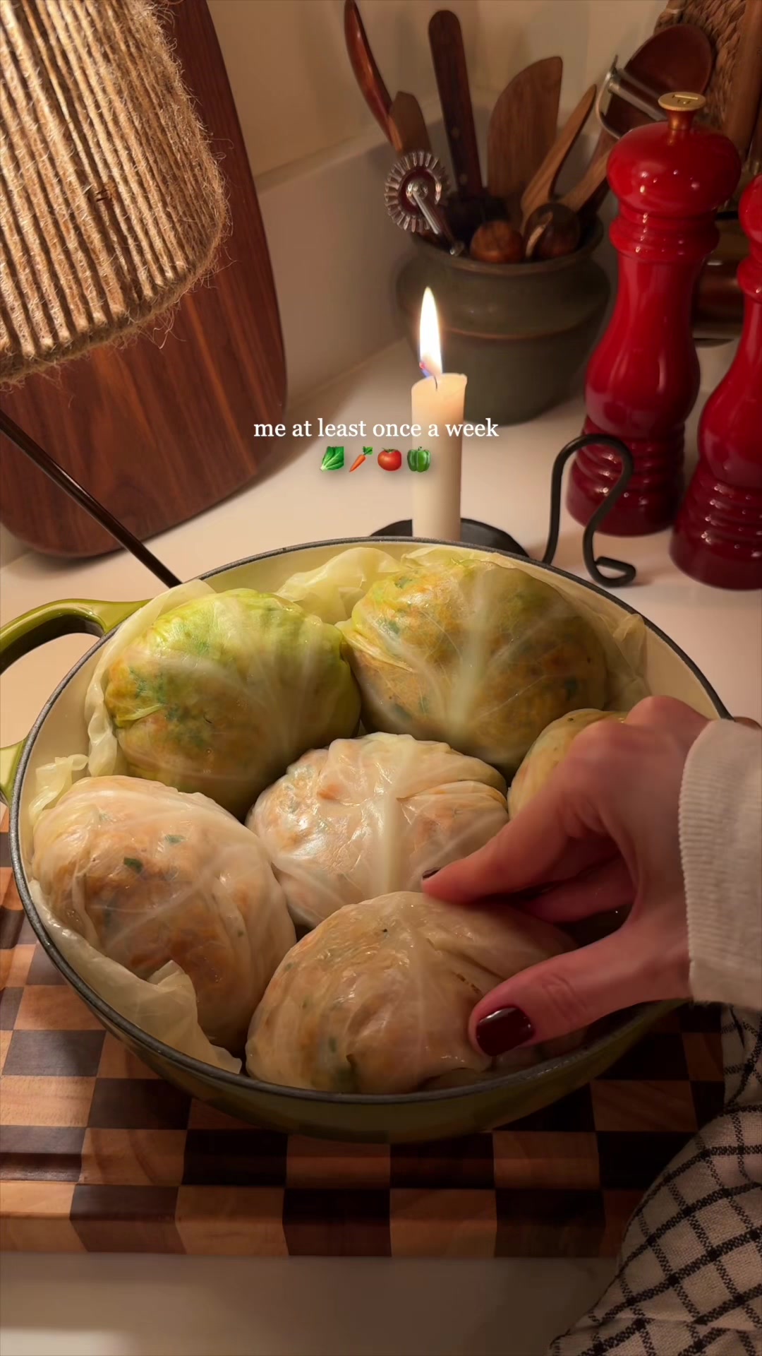 Vegan Stuffed Cabbage Rolls by Albinasveganfood
