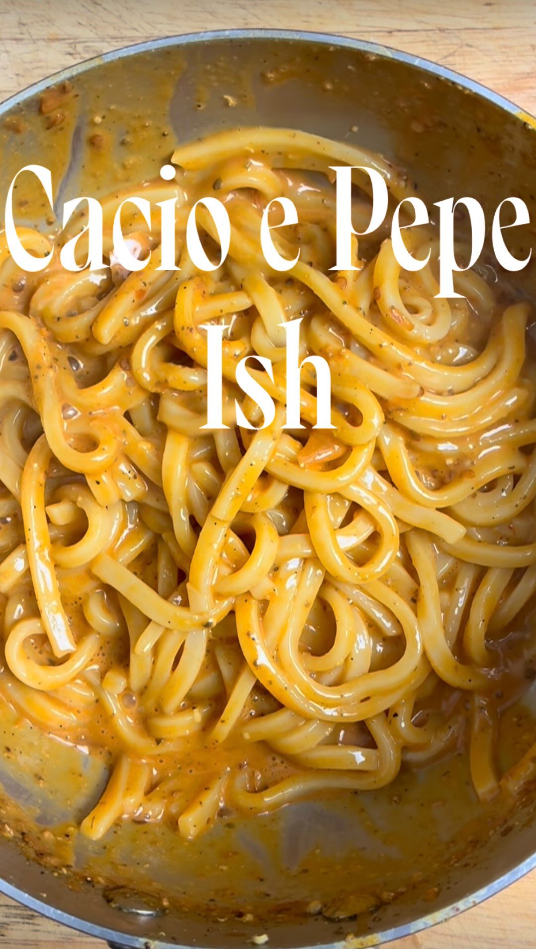 Szechuan Cacio e Pepe Udon by Jsharpchef