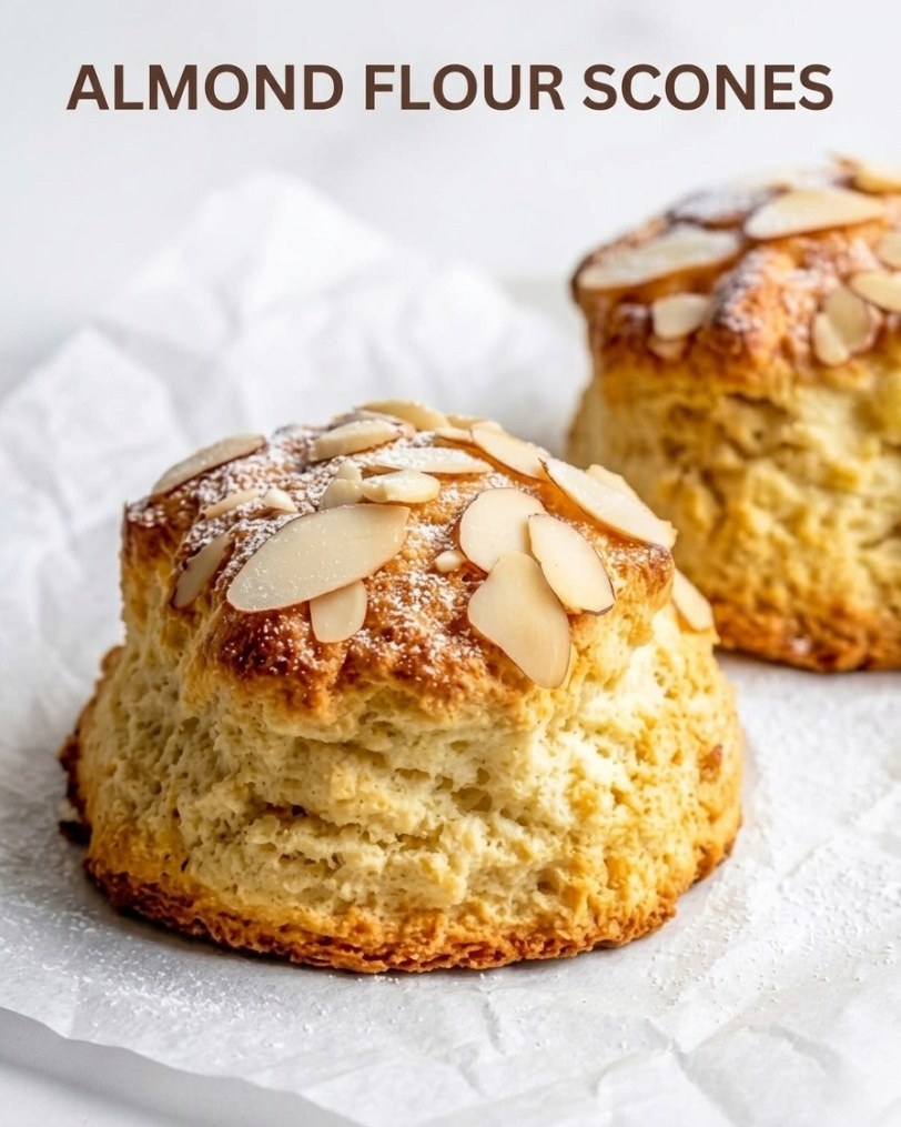 Almond Flour Scones by Nanatastycom