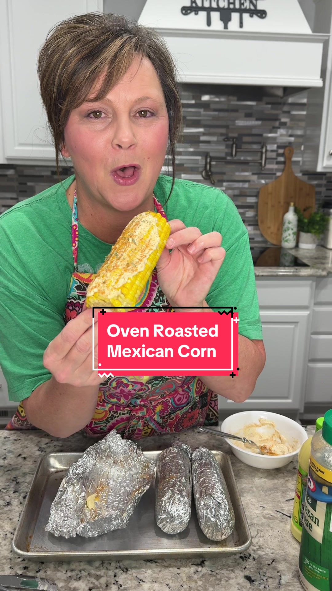 Oven-Roasted Mexican Street Corn by Savoryspoonnc