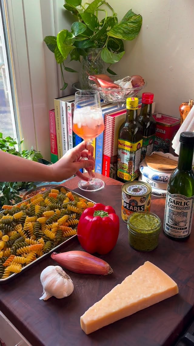 Not Revolutionary But Good Pesto Pasta Salad by Sahpaige