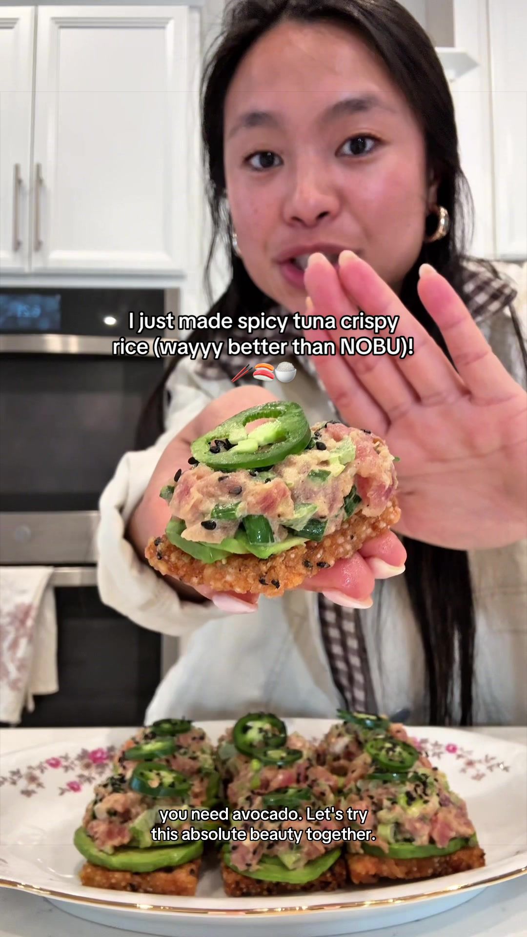 Spicy Tuna Crispy Rice by Elizabethwu