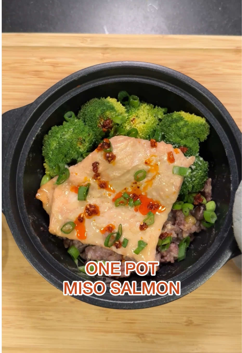 One-Pot Miso Salmon and Rice Bowl by Saltsensitive