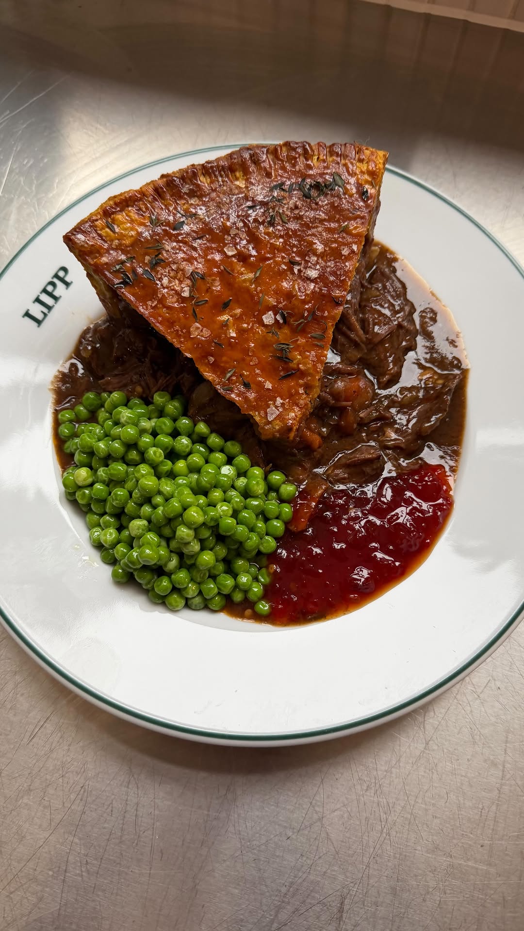 Ox Cheek & Scotch Bonnet Pie by Ben Lippett