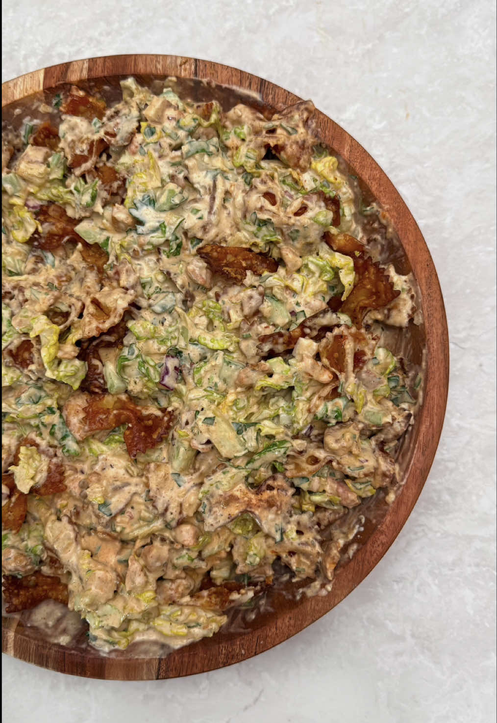 Crispy Pasta Caesar Salad by Aylineea